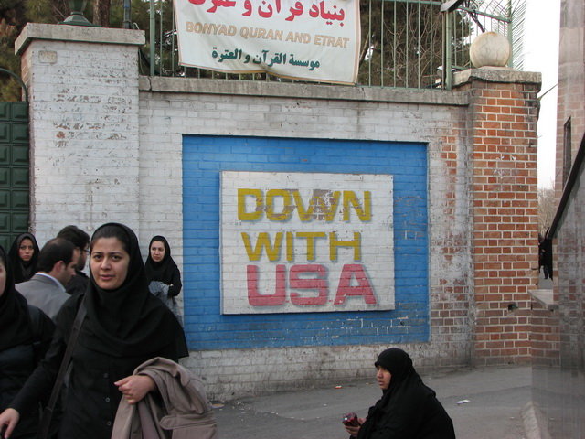 była ambasada amerykańska w Teheranie