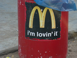 Egipt Sharm El Sheikh - port - jak to dobrze że Mc'Donalds jest tak blisko