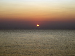 Agia Pelagia Kreta wschód słońca