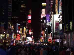 Nowy Jork, Manhattan, Sylwester na Times Square 