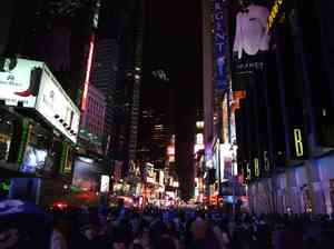 Nowy Jork, Manhattan, Sylwester na Times Square