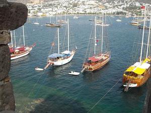 Bodrum, widok z zamku