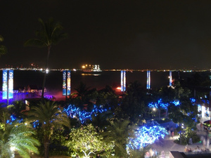 Sentosa wieczorem