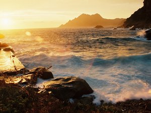 Zachód słońca - Korsyka
