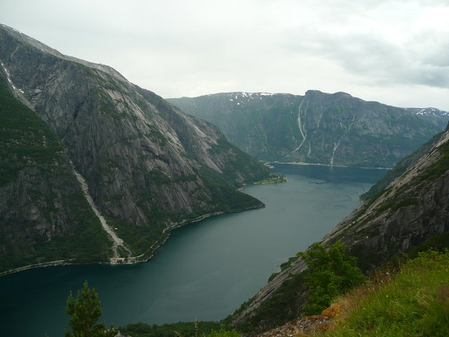 Eidfjord z góry