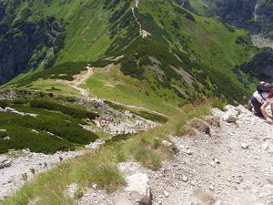 w drodze na Giewont