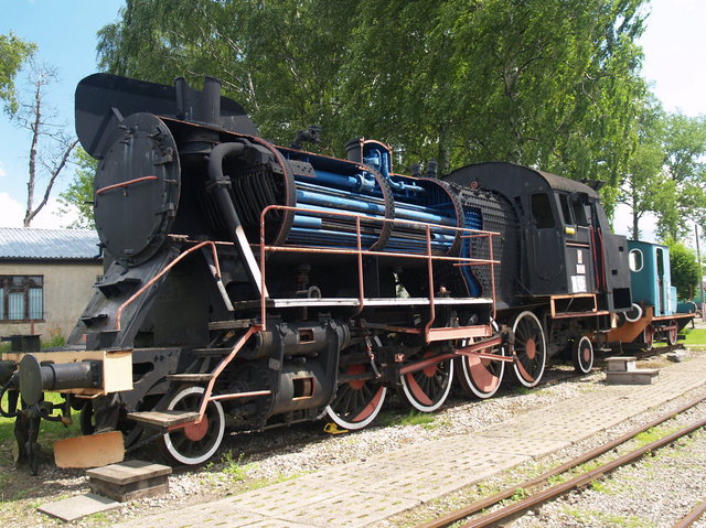 Parowozownia Kościerzyna - wnętrzności lokomotywy