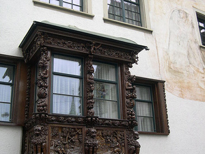 St gallen rzezbione balkony 