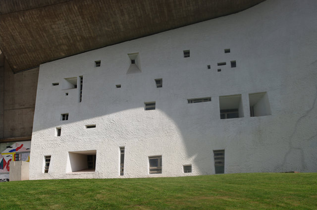 Le Corbusier – Kaplica Notre-Dame du Haut w Ronchamp