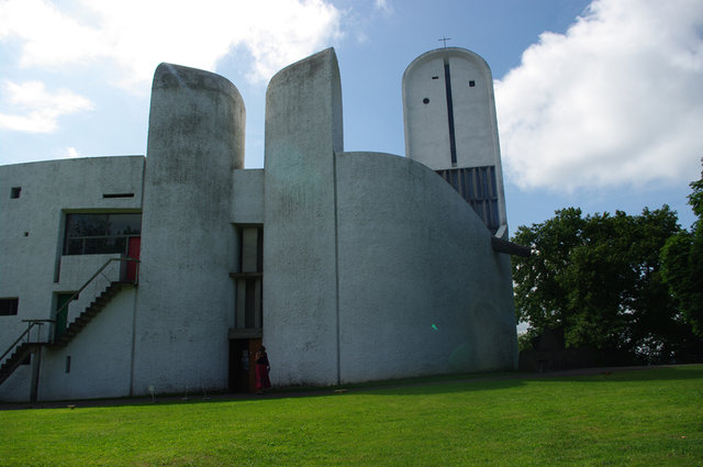 Le Corbusier – Kaplica Notre-Dame du Haut w Ronchamp