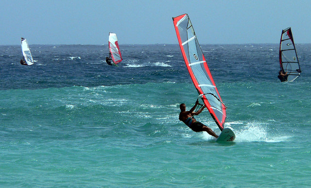 Windsurfingowcy