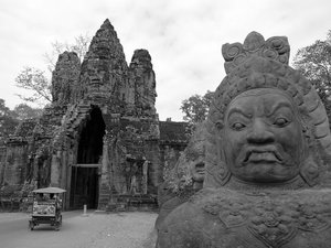 Brama Południowa, Angkor, Kambodża