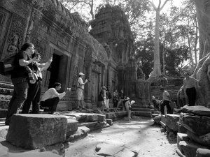 Ta Phrom, Angkor, Kambodża