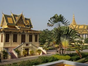 Pałac Królewski, Phnom Penh, Kambodża
