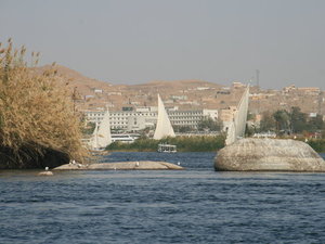 EGIPT,ASUAN NAD NILEM