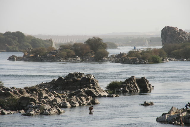 EGIPT,ASUAN NAD NILEM