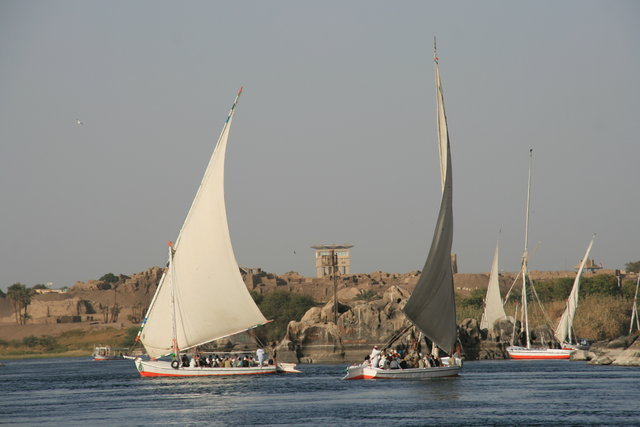 EGIPT,ASUAN NAD NILEM