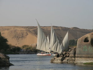 EGIPT,ASUAN NAD NILEM