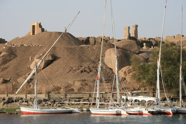EGIPT,ASUAN NAD NILEM