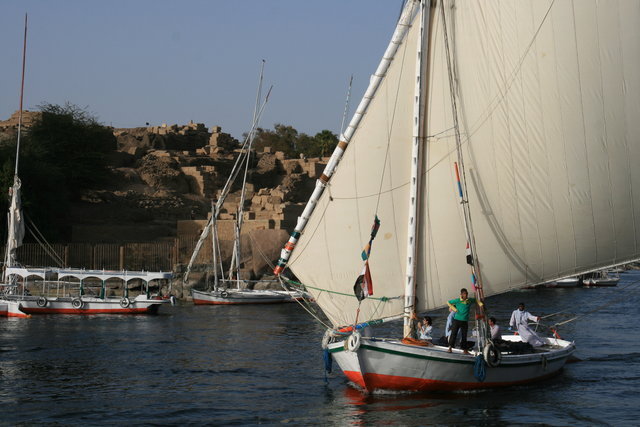 EGIPT,ASUAN NAD NILEM
