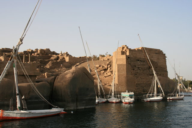 EGIPT,ASUAN NAD NILEM