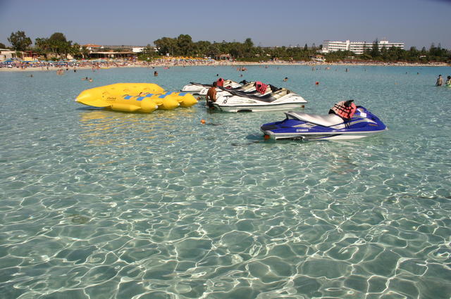 CYPR-AYIA NAPA-PIĘKNA PLAŻA