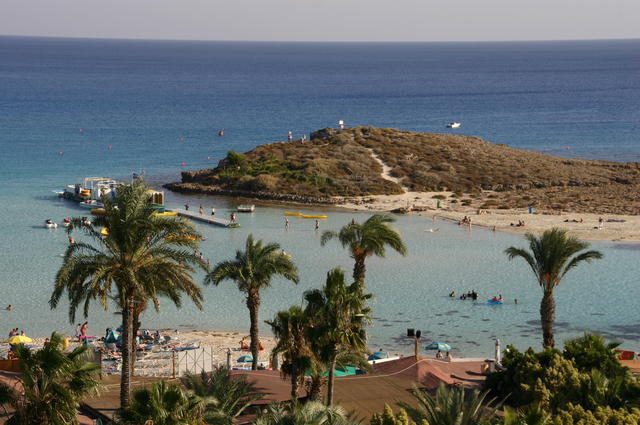 CYPR-AYIA NAPA-PIĘKNA PLAŻA