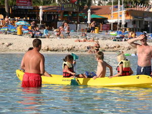 CYPR-AYIA NAPA-PIĘKNA PLAŻA