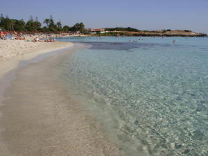 CYPR-AYIA NAPA-PIĘKNA PLAŻA