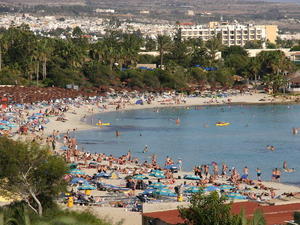 CYPR-AYIA NAPA-PIĘKNA PLAŻA