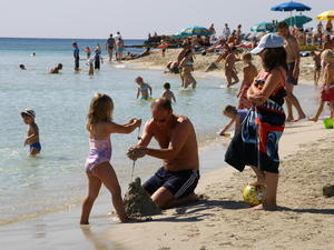 CYPR-AYIA NAPA-PIĘKNA PLAŻA