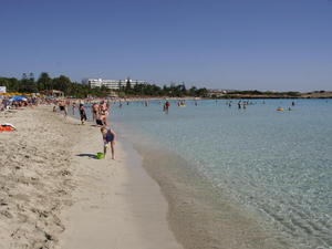 CYPR-AYIA NAPA-PIĘKNA PLAŻA