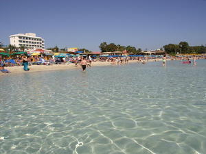 CYPR-AYIA NAPA-PIĘKNA PLAŻA