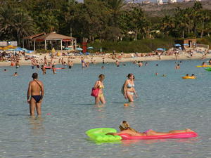 CYPR-AYIA NAPA-PIĘKNA PLAŻA