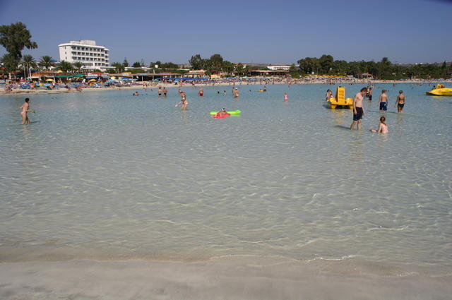 CYPR-AYIA NAPA-PIĘKNA PLAŻA