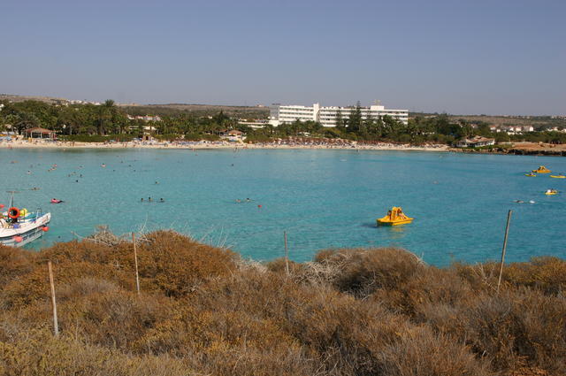 CYPR-AYIA NAPA-PIĘKNA PLAŻA