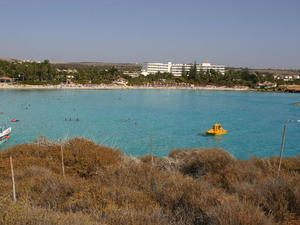 CYPR-AYIA NAPA-PIĘKNA PLAŻA