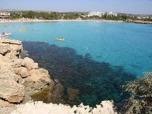 CYPR-AYIA NAPA-PIĘKNA PLAŻA