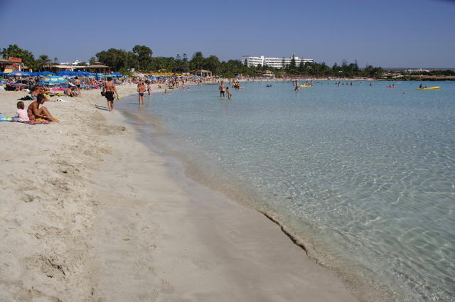 CYPR-AYIA NAPA-PIĘKNA PLAŻA