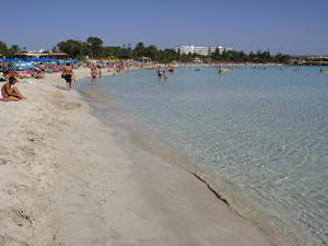 CYPR-AYIA NAPA-PIĘKNA PLAŻA