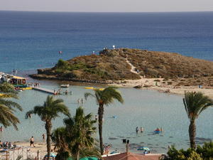 CYPR-AYIA NAPA-PIĘKNA PLAŻA