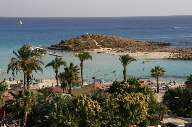 CYPR-AYIA NAPA-PIĘKNA PLAŻA
