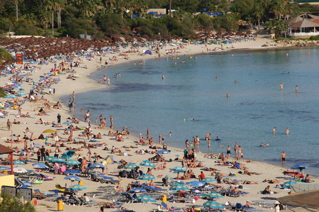 CYPR-AYIA NAPA-PIĘKNA PLAŻA
