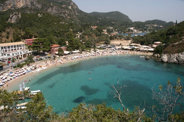 KORFU,PALEOKASTRITSA,GRECJA