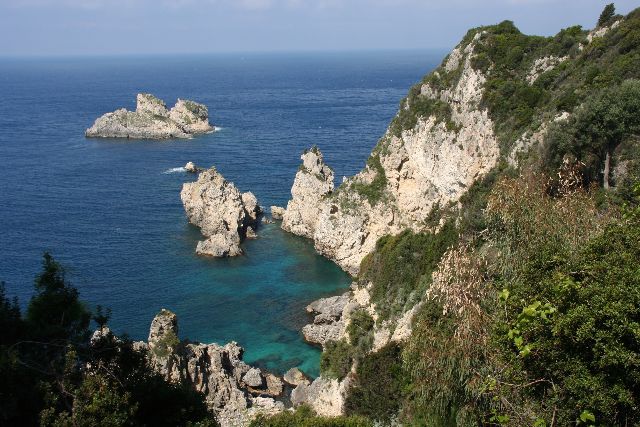 KORFU,PALEOKASTRITSA,GRECJA