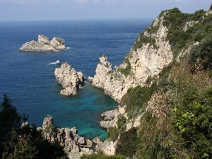 KORFU,PALEOKASTRITSA,GRECJA