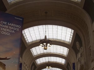 Dworzec w Mediolanie