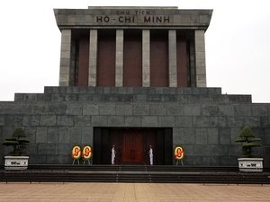 Mauzolum Ho Chi Minha, Hanoi, Wietnam