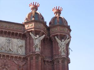 Arc de Triomf detal