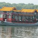 Łódż pływająca w pekińskim parku